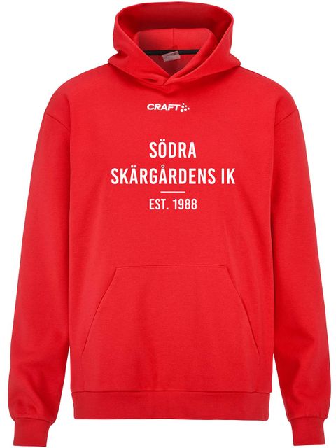 Craft Hoodie COMMUNITY 2.0, Bright Red (Södra Skärgårdens IK)